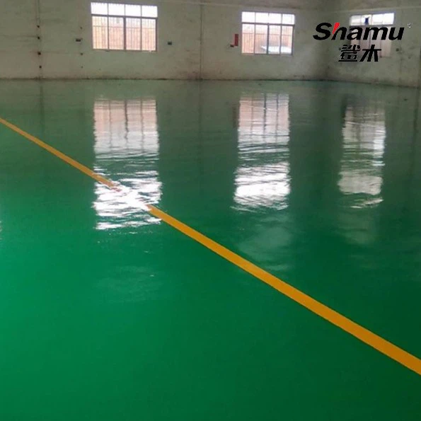 Polyurea floor coating